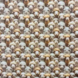 Polycotton - Beige Sheep