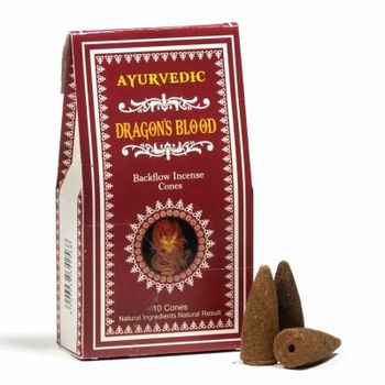 Ayurvedic Dragon's Blood incense cones
