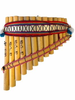 Pan flute 13- note bent