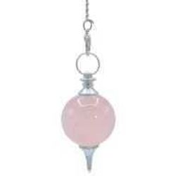 Pendulum Rose Quartz Chakra Chain