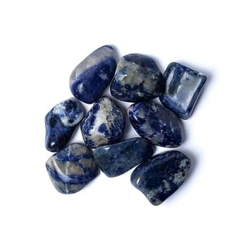 Sodalite Tumbled large in A-quality Large pack 500g