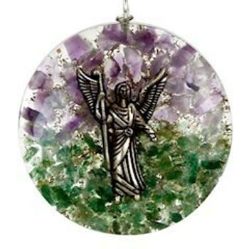 Orgonite pendant Archangel Raphael