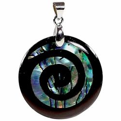 Pendant Spiral Mother of Pearl