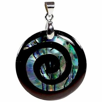 Pendant Spiral Mother of Pearl