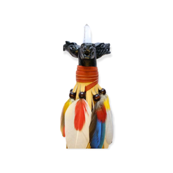 Peruvian Ceremonial Chonta Stick Decorated