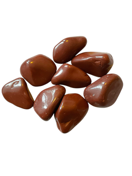 Red Jasper Tumbled large in A-quality Large pack 500g