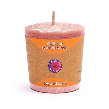 Scented candle Joy & Love