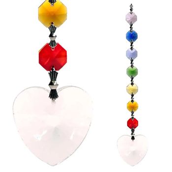 Feng -Shui chakra - Window decoration Heart