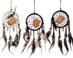 Dreamcatcher 14cm with gemstones