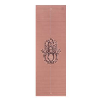 HAMSA HAND design yogamatta Rosébrun