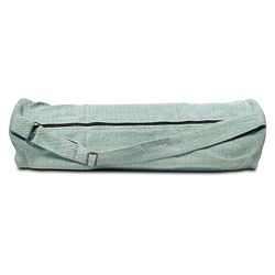 Cotton yoga bag green