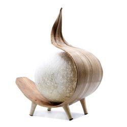 Natural Coconut Lamp twist