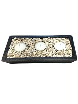Ceramic candle lantern