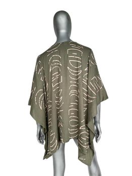 Sarong Top - Moon phase sage