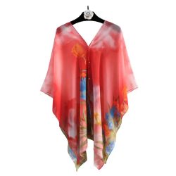 Strandponcho Korall by Emelie Collection