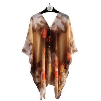 Beach poncho Bronze by Emelie Collection