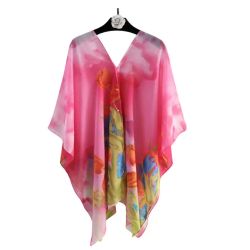 Beach poncho Pink by Emelie Collection