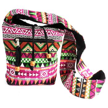 Jacquard bag - Pink Shoulder bag
