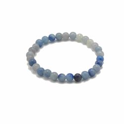 Gemstone Bracelet for Manifestation - Blue Lace Agate - Independence