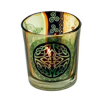 Candle light holder Celtic knot