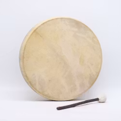 Spirit of the Eagle - Shamanic Drum & Stick - Tunable - 40cm