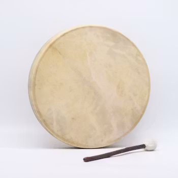 Spirit of the Eagle - Shamanic Drum & Stick - Tunable - 40cm