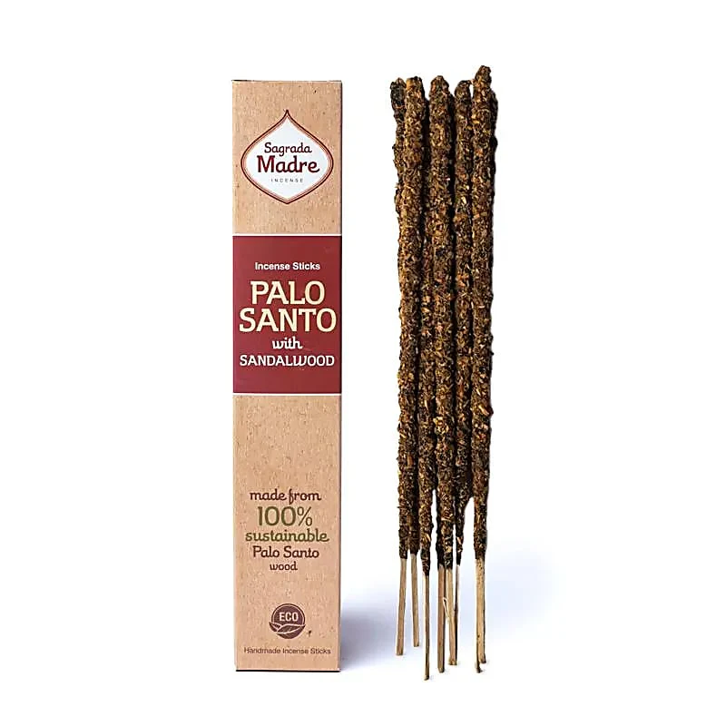 Sagrada Madre Rökelsepinnar - Palo santo och Sandelträ