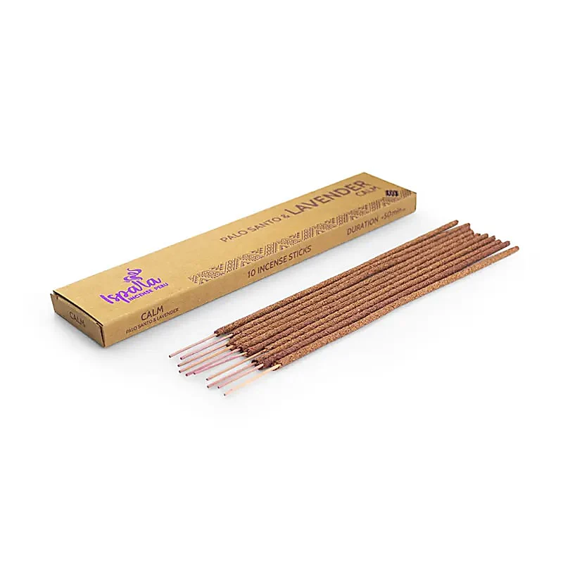 Ispalla Palo Santo & Lavendel – Naturlig rökelse från Peru