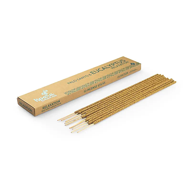 Ispalla Palo Santo & Eukalyptus – Natürlicher Weihrauch aus Peru