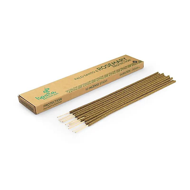 Ispalla Palo Santo & Rosmarin – Naturlig rökelse från Peru