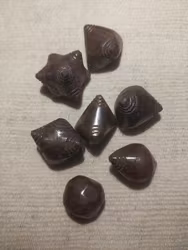 Chumpi stone set (meteorite) s/m