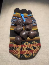 Chumpi stone set (meteorite) s/m