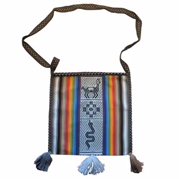 Handgewebte Ch'uspa - Schultertasche von Q'ero