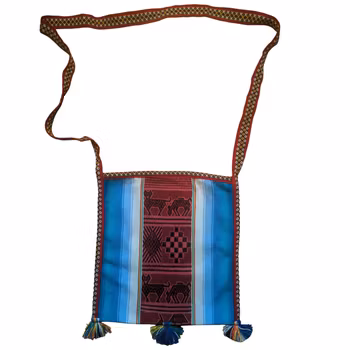 Handgewebte Ch'uspa - Schultertasche von Q'ero