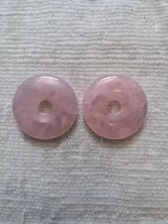 Pi-Stone Rose Quartz 50mm