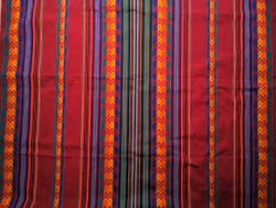Stor Bordsduk/Altarduk i peruansk stil – Ull 250 × 130 cm