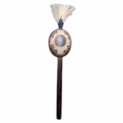 Shipibo-skallra från Peru (M) – Chakana & Kolibri