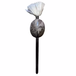 Shipibo-skallra från Peru (M) – Chakana & Kolibri