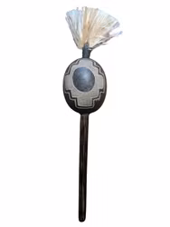 Shipibo-skallra från Peru (M) – Chakana & Kolibri