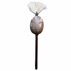 Shipibo-skallra från Peru (M) – Chakana & Kolibri