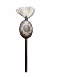 Shipibo-skallra från Peru (M) – Chakana & Kolibri