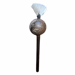 Shipibo-skallra från Peru (M) – Chakana & Kolibri