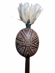 Shipibo-skallra från Peru (M) – Shipibo-mönster
