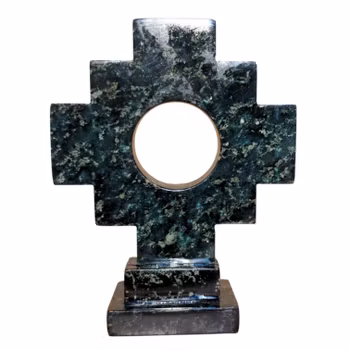 Handgefertigter Chakana-Stein