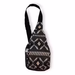 Desert Loom – Jacquardvävd crossbodyväska.