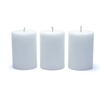Stearinljus Pureness – 3-pack | Vegetabiliska blockljus
