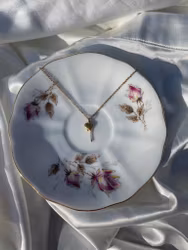 Ida necklace guld
