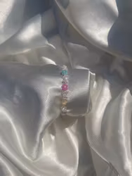 Orchid bracelet