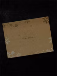 SLUTSÅLD Julkalender 24 luckor Guld