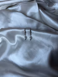 Lilja Earrings silver